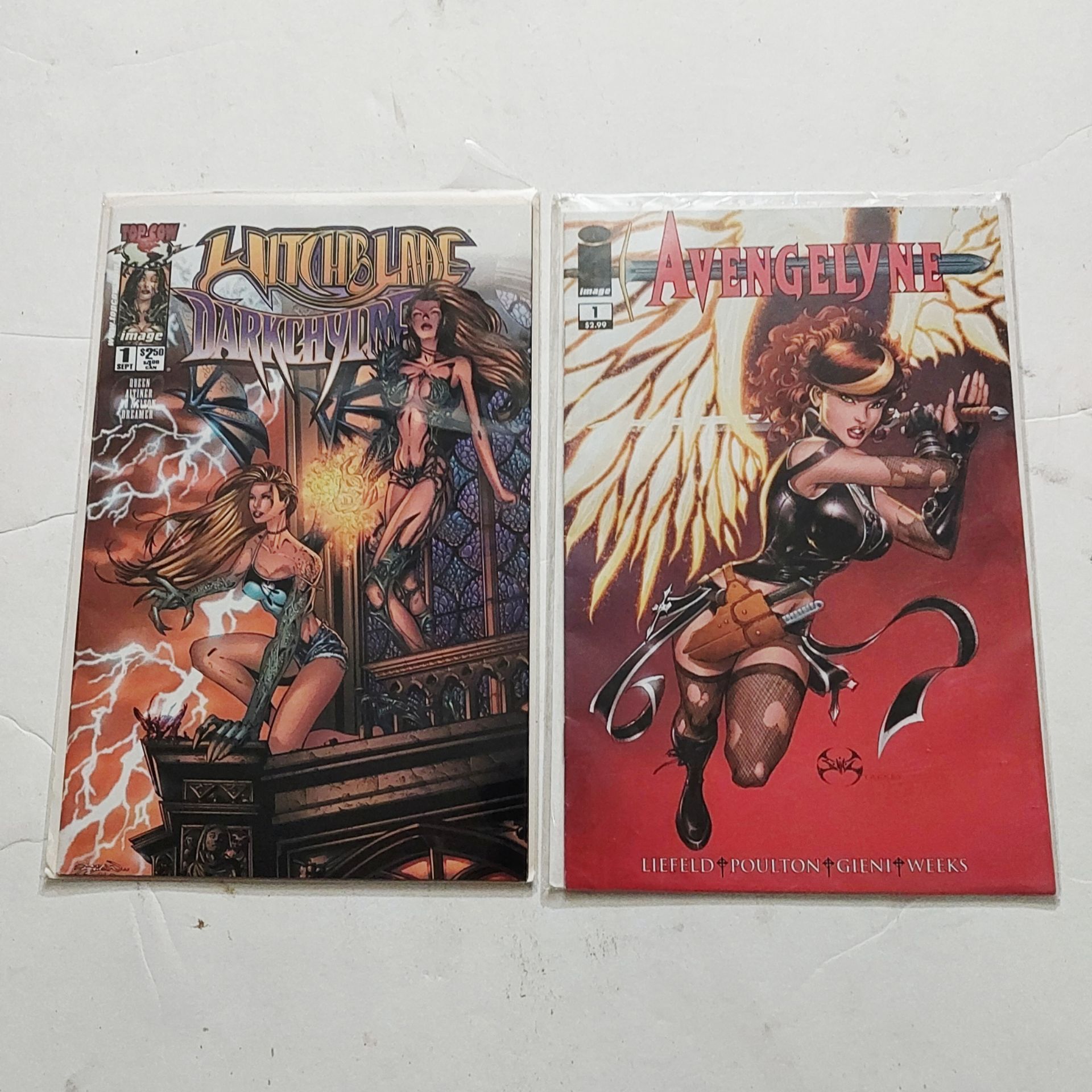 Image Comics Witchblade Darkchylde & Avengelyne #1 Comic Books