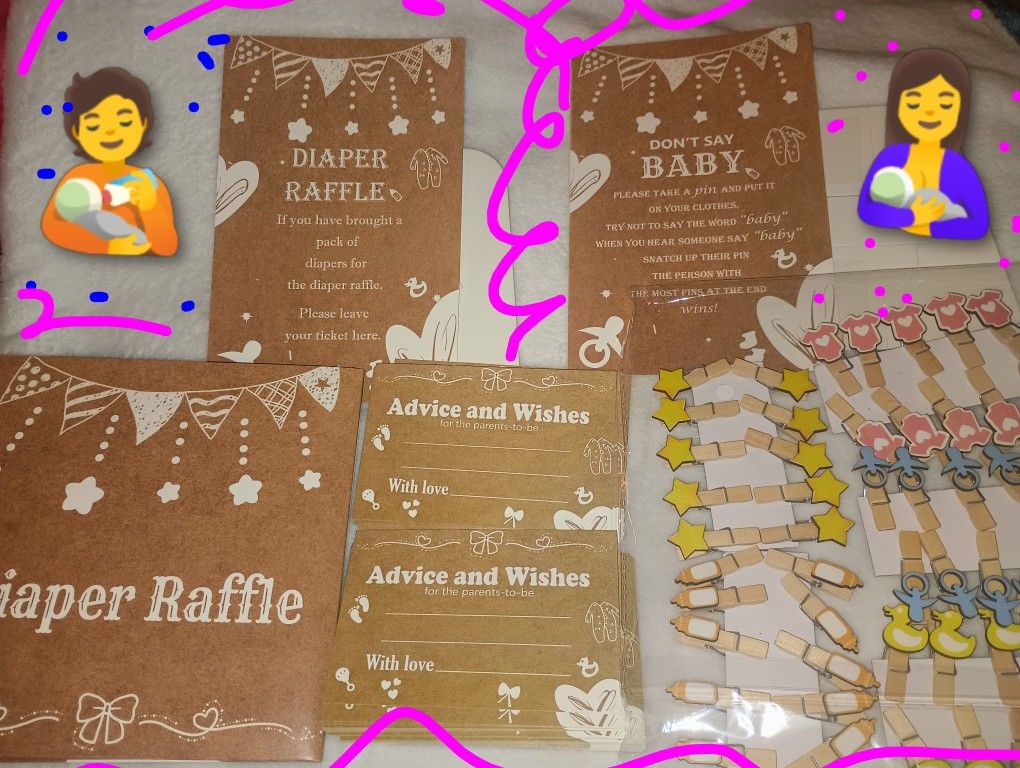 Baby Shower Raffle And Games