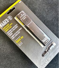 Klein Tools Slim Pocket Flashlight with Green Laser