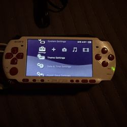 128gb White/Red PSP 3000 