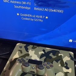 PlayStation 4 CoD WWII+ 120 Games 