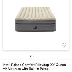 Intex Dual Layer Air Mattress - Queen