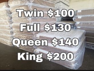 Mattress Pillow Top Sets 