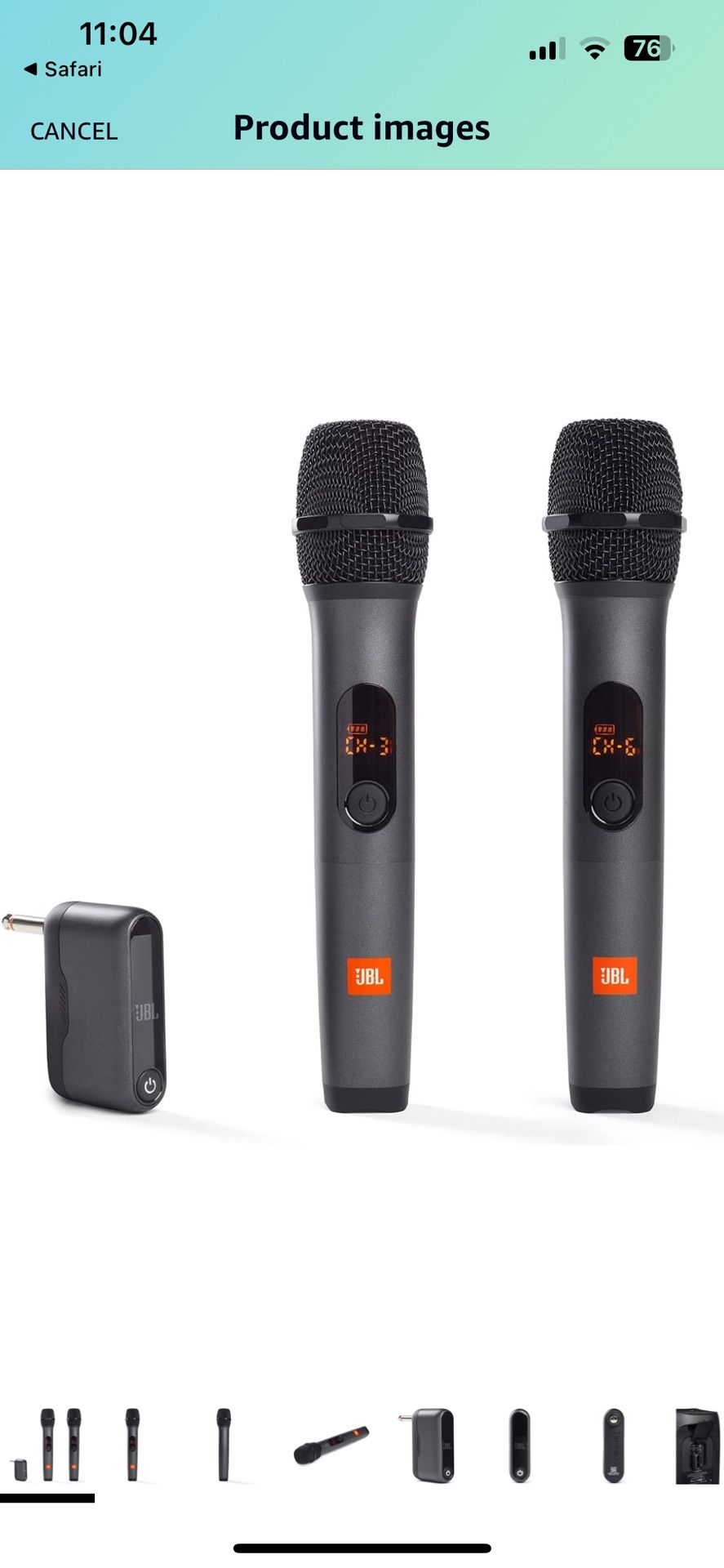 JBL Wireless Microphone
