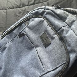 Matein Blue Backpack — with laptop compartment. Fantastic Condition