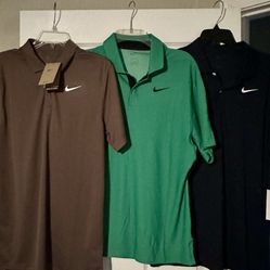 Golf Shirts - Nike, Under Armor, Ralph Lauren  (Dry fit)