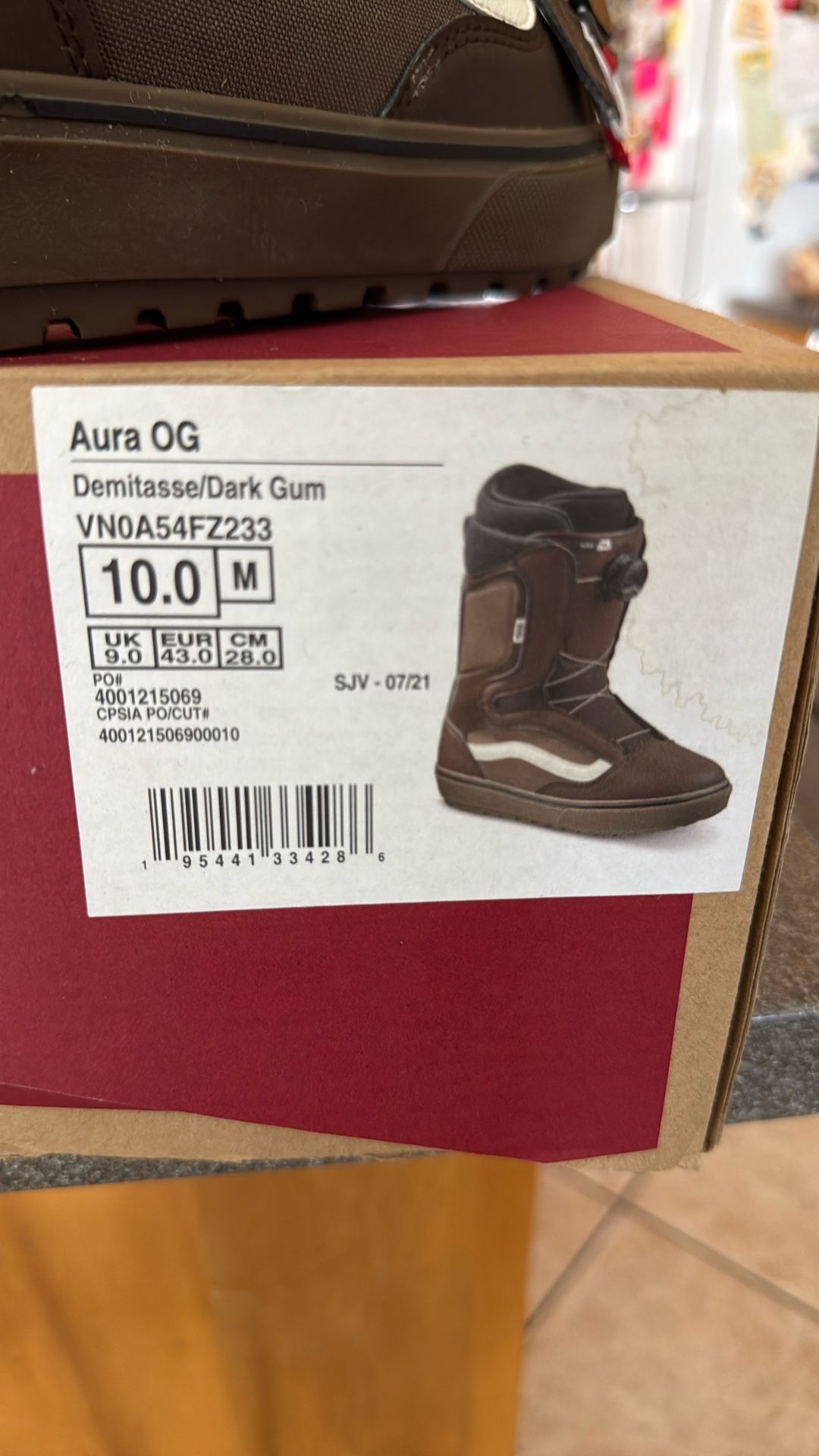 vans aura OG snow boots