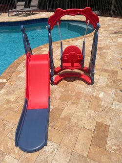 Toddler Slide/Swing