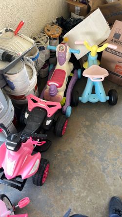 Kids Ride-On Toys Lot of 3