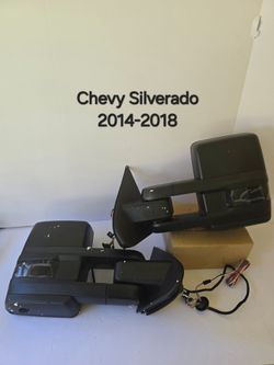 Chevy Silverado 2014-2018 Towing Mirrors