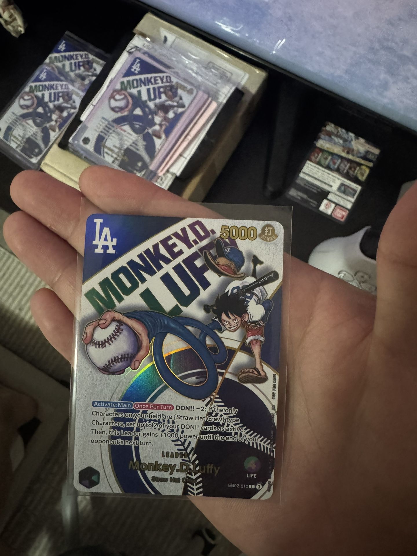 ONE PIECE LUFFY DODGER CARDS