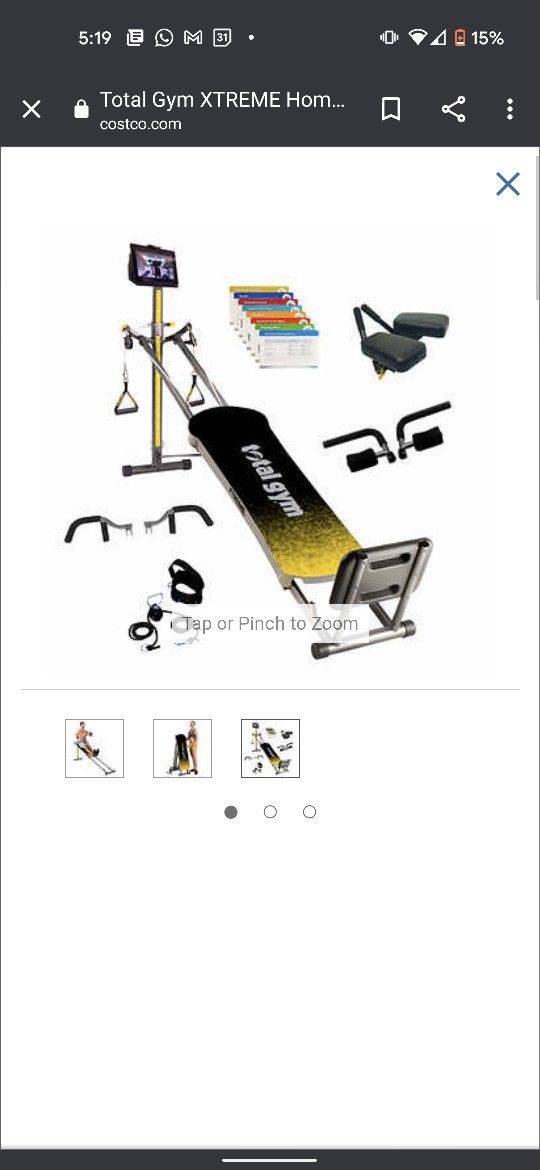 Total Gym Extreme with all Attachments
