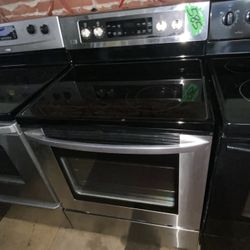 Stainless Steel Glasstop Stove