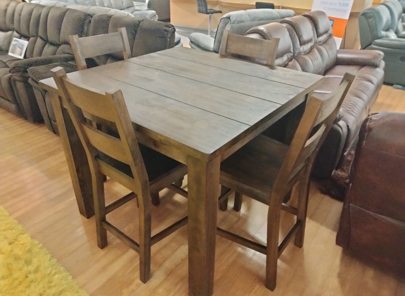 BEAUTIFUL NEW BRANTLEY DINING SET ON SALE ONLY $499. IN STOCK SAME DAY DELIVERY π EASY FINANCING