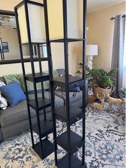 Tower shelf’s and lamp