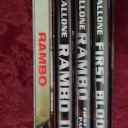RAMBO COLLECTION - Ultimate Edition (3 DVDs)  &  The Fight Continues (2 DVDs)