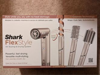 Shark FlexStyle Air Styling & Drying System – Brand New, Never Used, Case Included