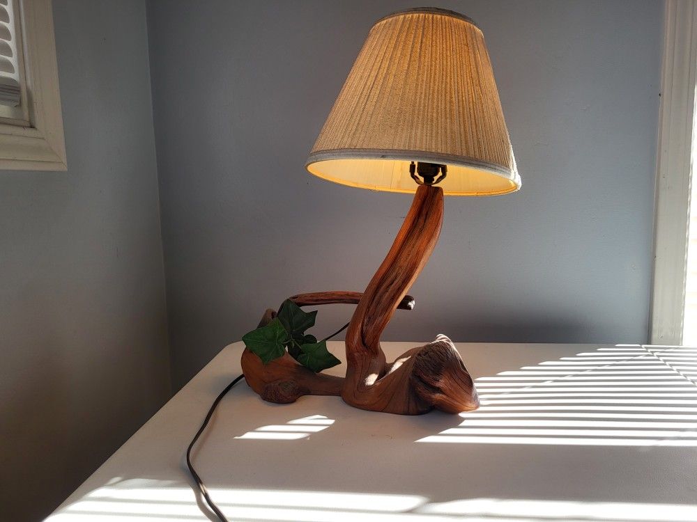 Vintage 1938 Hand Made Lamp
