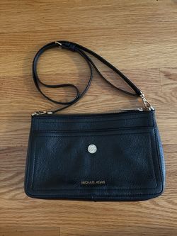 Michael Kors black crossbody bag