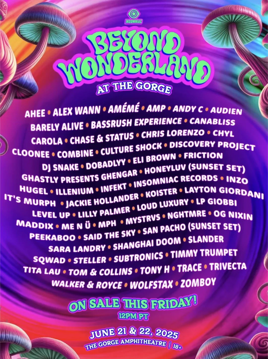 Beyond Wonderland At The Gorge