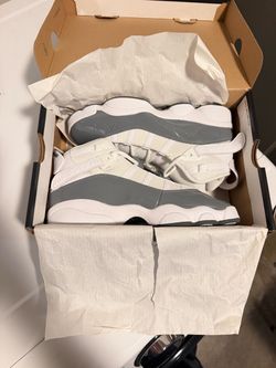 Air Jordan 6 Rings White Grey Sneakers