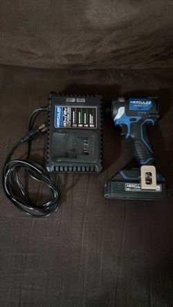 Hercules 20V 4 speed Impact Drive with charger and 2.5 Ah battery