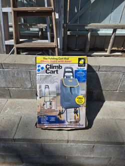 New BulbHead Climb Cart Stair-Climbing Folding Cart – $40 OBO