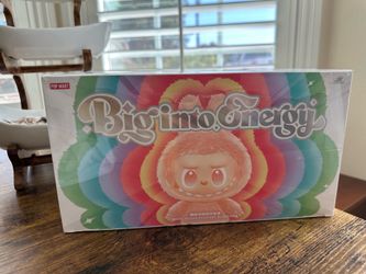 NEW POP MART SEALED AND AUTHENTIC LABUBU MONSTERS BIG INTO ENERGY CASE
