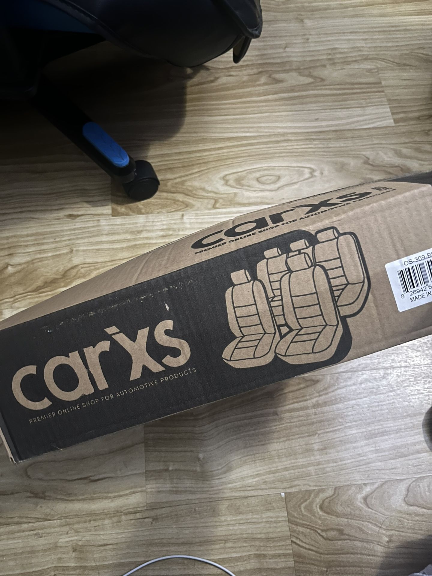 Universal CarXS Black Seat Covers