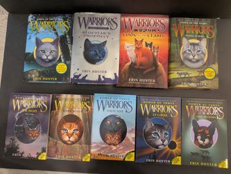Erin Hunter Warrior Book bundle