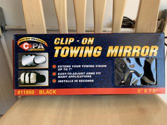 Trailer towing mirror