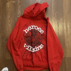 Red Sp5der Hoodie 