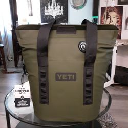 YETI Hopper M15 Soft Cooler - Olive Green -NEW never Used - $125