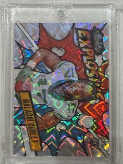 Malachi Corley Jets Absolute Football Explosion RC Card