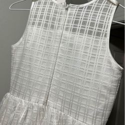 Crosshatch Flower Girl Dress