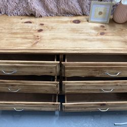 Wood Dresser  with FREE convertible futon