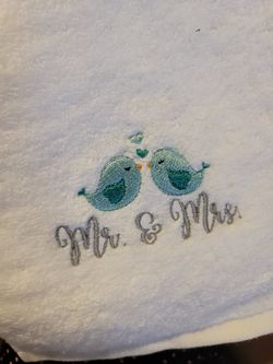 Towels Embroidered 