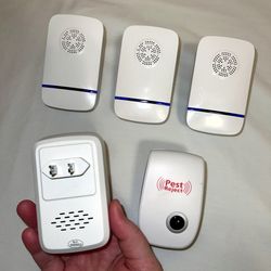 (5) Ultrasonic Pest Repellers - $10 for All