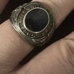Silver Airforce Ring 