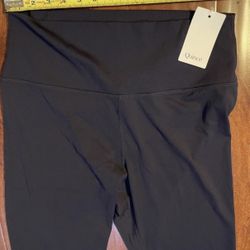 Quince Ultra-Form High-Rise Leggings XL Or M Deep  navy  NWT