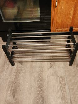 Two Tier Shoe Rack