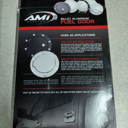 BILLET ALUMINUM FUEL DOOR WITH KEY