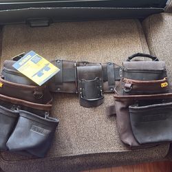 Dewalt leather tool rig/belt