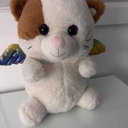 White Cat Plushie 