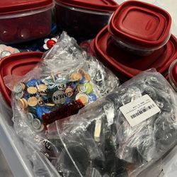 Vial Caps And Badge Reels