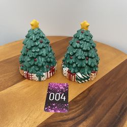 Mikasa Christmas Tree Salt & Pepper