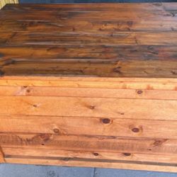 Wooden Outdoor Storage Box