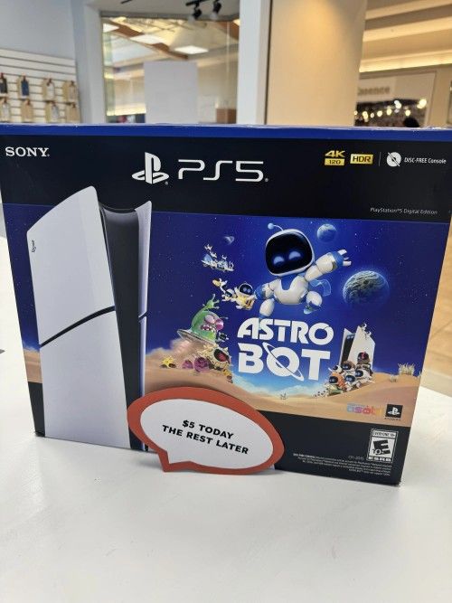 Sony Playstation 5 Pro Gaming Console New - Pay $5 today and the rest later!!