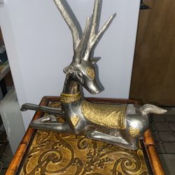Heavy Vintage Metal Deer