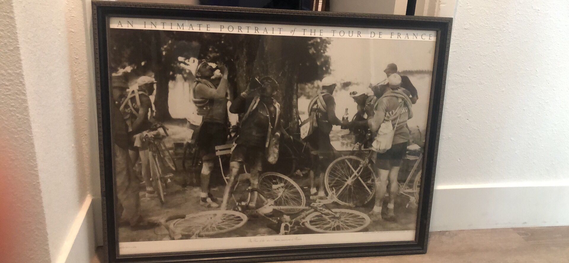 Tour de France Poster With Frame